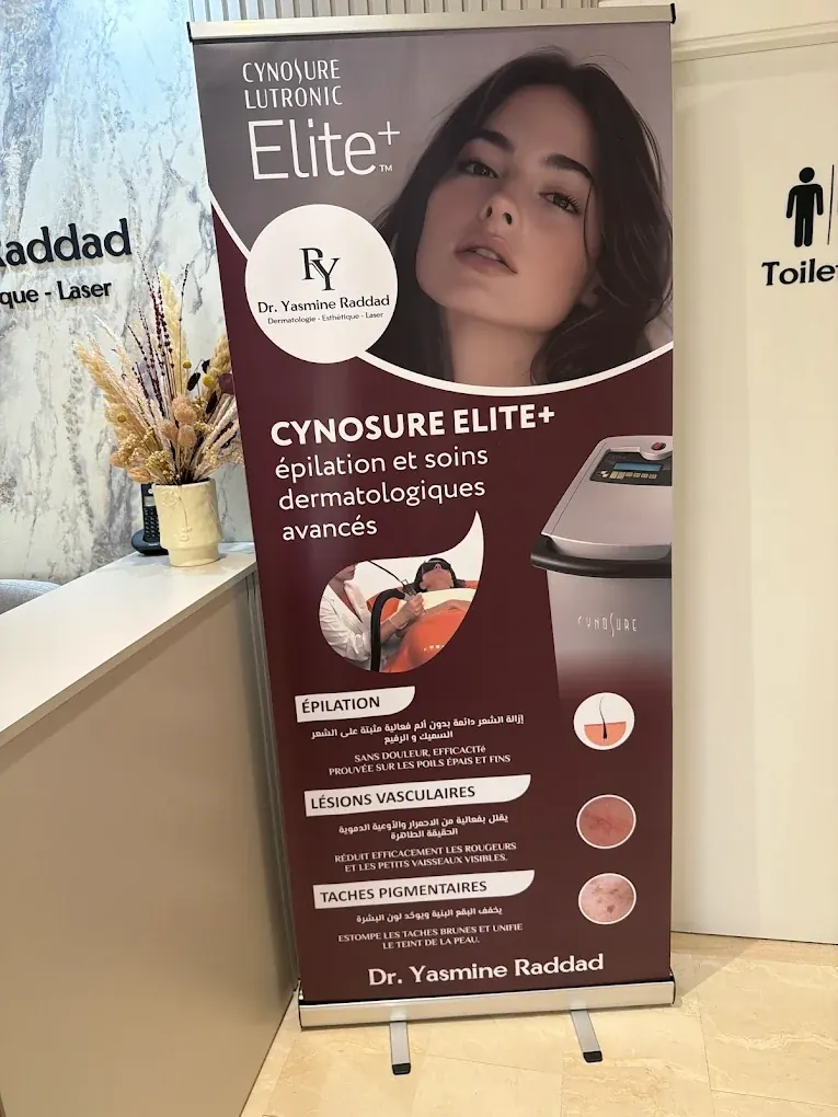Laser Cynosure Elite+ pour épilation et soins, dermatologue Ain Chock